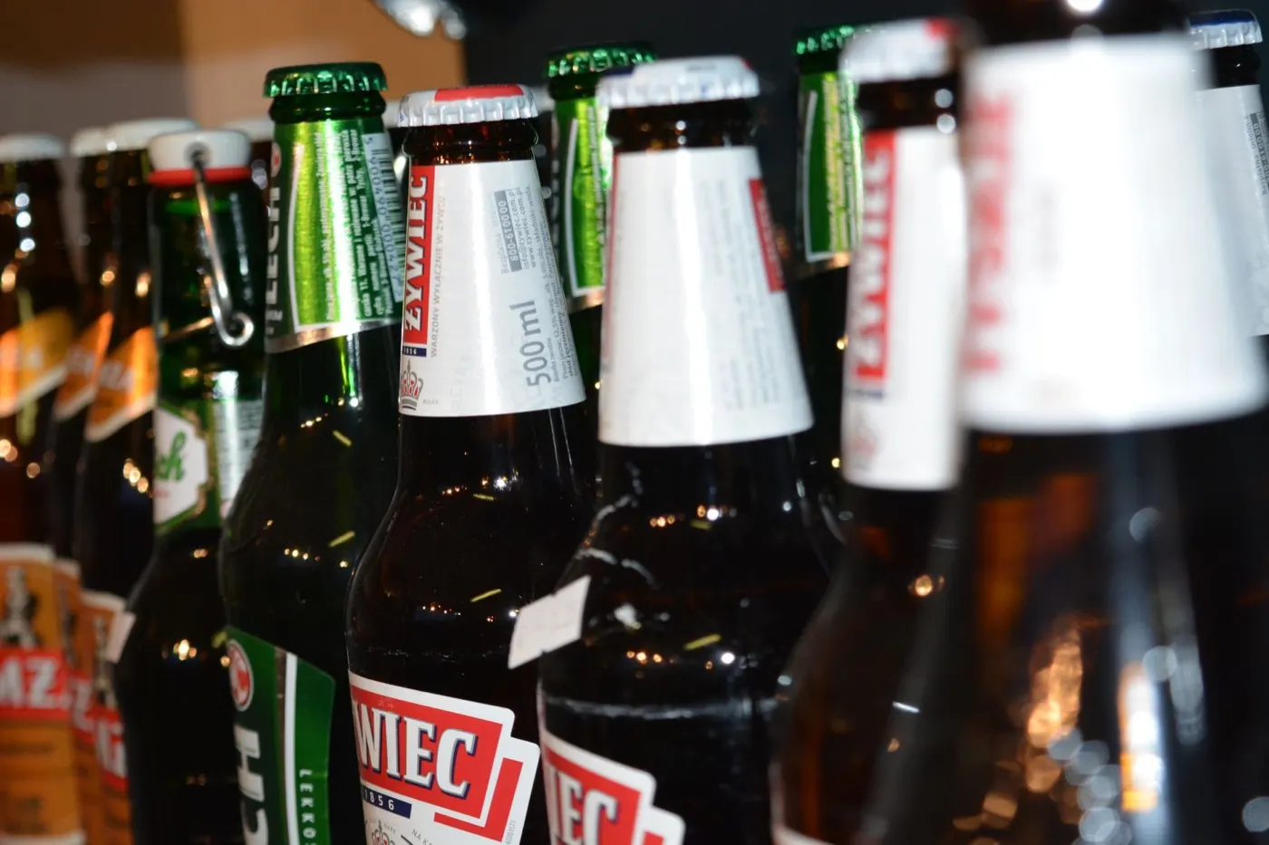 Le birre sullo scaffale